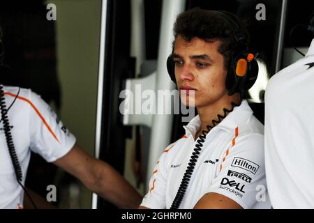 Pilote de test McLaren Lando Norris (GBR). 06.10.2018. Championnat du monde de Formule 1, Rd 17, Grand Prix japonais, Suzuka, Japon, Jour de qualification. Le crédit photo doit être lu : images XPB/Press Association. Banque D'Images