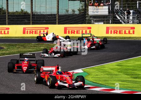 Felipe Massa (BRA) dans la Ferrari F10 2010. 07.10.2018. Championnat du monde de Formule 1, Rd 17, Grand Prix japonais, Suzuka, Japon, Jour de la course. Le crédit photo doit être lu : images XPB/Press Association. Banque D'Images