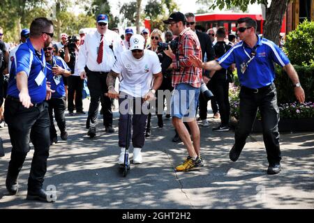 Lewis Hamilton (GBR) Mercedes AMG F1. 16.03.2019. Championnat du monde de Formule 1, Rd 1, Grand Prix d'Australie, Albert Park, Melbourne, Australie, journée de qualification. Le crédit photo doit être lu : images XPB/Press Association. Banque D'Images