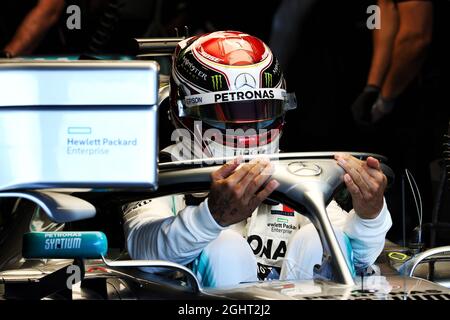Lewis Hamilton (GBR) Mercedes AMG F1 W10. 16.03.2019. Championnat du monde de Formule 1, Rd 1, Grand Prix d'Australie, Albert Park, Melbourne, Australie, journée de qualification. Le crédit photo doit être lu : images XPB/Press Association. Banque D'Images