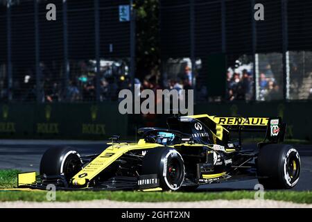 Daniel Ricciardo (AUS) Renault F1 Team RS19. 17.03.2019. Championnat du monde de Formule 1, Rd 1, Grand Prix d'Australie, Albert Park, Melbourne, Australie, jour de la course. Le crédit photo doit être lu : images XPB/Press Association. Banque D'Images