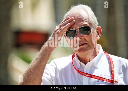 Dr Helmut Marko (AUT) Red Bull Motorsport Consultant. 29.03.2019. Championnat du monde de Formule 1, Rd 2, Grand Prix de Bahreïn, Sakhir, Bahreïn, Le crédit photo de la journée d'entraînement devrait se lire comme suit : Images de l'association XPB/presse. Banque D'Images