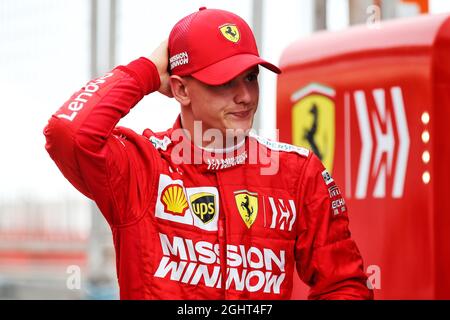 Mick Schumacher (GER) pilote de test Ferrari. 02.04.2019. Test de Formule un, Sakhir, Bahreïn, Tueday. Le crédit photo doit être lu : images XPB/Press Association. Banque D'Images