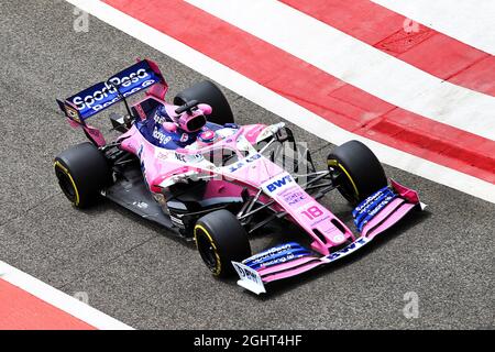 Lance Rpromenez-vous (CDN) Racing point F1 Team RP19. 03.04.2019. Test de Formule 1, Sakhir, Bahreïn, mercredi. Le crédit photo doit être lu : images XPB/Press Association. Banque D'Images