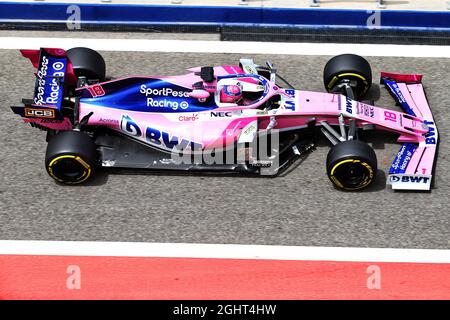 Lance Rpromenez-vous (CDN) Racing point F1 Team RP19. 03.04.2019. Test de Formule 1, Sakhir, Bahreïn, mercredi. Le crédit photo doit être lu : images XPB/Press Association. Banque D'Images