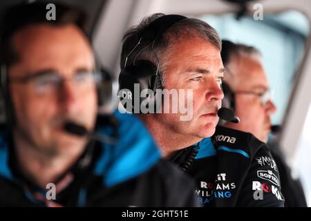 Dave Redding (GBR) Williams Racing Team Manager. 13.04.2019. Championnat du monde de Formule 1, Rd 3, Grand Prix de Chine, Shanghai, Chine, Jour de qualification. Le crédit photo doit être lu : images XPB/Press Association. Banque D'Images