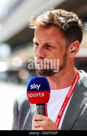 Jenson Button (GBR) Sky Sports F1 présentateur. 10.05.2019. Championnat du monde de Formule 1, Rd 5, Grand Prix d'Espagne, Barcelone, Espagne, Journée d'entraînement. Le crédit photo doit être lu : images XPB/Press Association. Banque D'Images