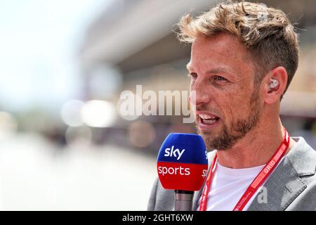 Jenson Button (GBR) Sky Sports F1 présentateur. 10.05.2019. Championnat du monde de Formule 1, Rd 5, Grand Prix d'Espagne, Barcelone, Espagne, Journée d'entraînement. Le crédit photo doit être lu : images XPB/Press Association. Banque D'Images