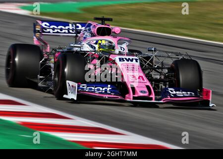 Nick Yelloly (GBR) pilote d'essai RP19 de l'écurie Racing point F1. 14.05.2019. Formule 1 dans les tests de saison, premier jour, Barcelone, Espagne. Mardi. Le crédit photo doit être lu : images XPB/Press Association. Banque D'Images