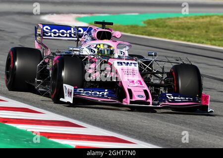 Nick Yelloly (GBR) pilote d'essai RP19 de l'écurie Racing point F1. 14.05.2019. Formule 1 dans les tests de saison, premier jour, Barcelone, Espagne. Mardi. Le crédit photo doit être lu : images XPB/Press Association. Banque D'Images