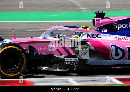 Nick Yelloly (GBR) pilote d'essai RP19 de l'écurie Racing point F1. 14.05.2019. Formule 1 dans les tests de saison, premier jour, Barcelone, Espagne. Mardi. Le crédit photo doit être lu : images XPB/Press Association. Banque D'Images