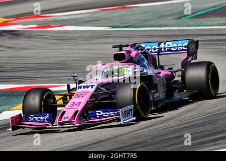 Nick Yelloly (GBR) pilote d'essai RP19 de l'écurie Racing point F1. 14.05.2019. Formule 1 dans les tests de saison, premier jour, Barcelone, Espagne. Mardi. Le crédit photo doit être lu : images XPB/Press Association. Banque D'Images