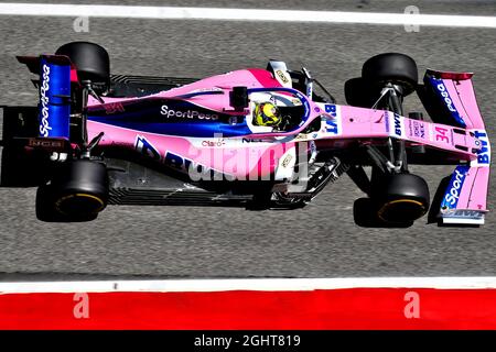 Nick Yelloly (GBR) pilote d'essai RP19 de l'écurie Racing point F1. 15.05.2019. Formule 1 dans les tests de saison, deuxième jour, Barcelone, Espagne. Mercredi. Le crédit photo doit être lu : images XPB/Press Association. Banque D'Images