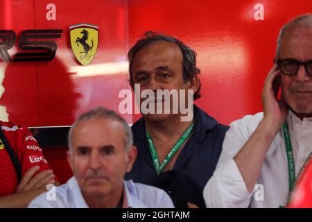 Michel Platini (FRA) ancien joueur de football, responsable et Président de l'UEFA. 22.06.2019. Championnat du monde de Formule 1, Rd 8, Grand Prix de France, Paul Ricard, France, Jour de qualification. Le crédit photo doit être lu : images XPB/Press Association. Banque D'Images