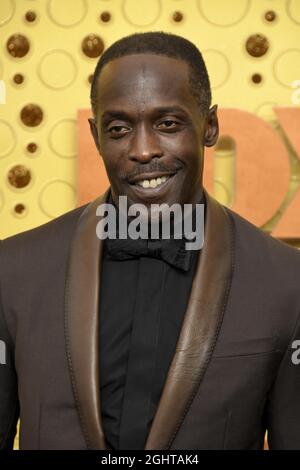 Los Angeles, États-Unis. 22 septembre 2019. Michael K. Williams au 71e Primetime Emmy Awards, qui s'est tenu au Microsoft Theatre le 22 septembre 2019 à Los Angeles, en Californie. (Photo par Sthanlee B. Mirador/Sipa USA) crédit: SIPA USA/Alay Live News Banque D'Images