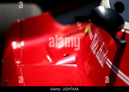 Une Ferrari F1 dans le cadre d'un hommage à Niki Lauda. 27.06.2019. Championnat du monde de Formule 1, Rd 9, Grand Prix d'Autriche, Spielberg, Autriche, Journée de préparation. Le crédit photo doit être lu : images XPB/Press Association. Banque D'Images