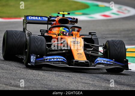 Lando Norris (GBR) McLaren MCL34. 06.09.2019. Championnat du monde de Formule 1, Rd 14, Grand Prix d'Italie, Monza, Italie, Journée d'entraînement. Le crédit photo doit être lu : images XPB/Press Association. Banque D'Images