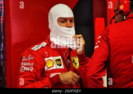 Sebastian Vettel (GER) Ferrari. 06.09.2019. Championnat du monde de Formule 1, Rd 14, Grand Prix d'Italie, Monza, Italie, Journée d'entraînement. Le crédit photo doit être lu : images XPB/Press Association. Banque D'Images