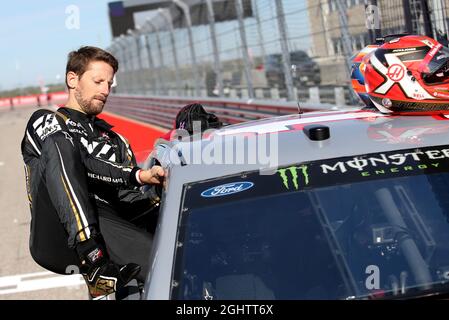 Romain Grosjean (FRA) Haas F1 Team dans une Haas NASCAR. 31.10.2019. Formula 1 World Championship, Rd 19, Grand Prix des États-Unis, Austin, Texas, États-Unis, jour de préparation. Le crédit photo doit être lu : images XPB/Press Association. Banque D'Images