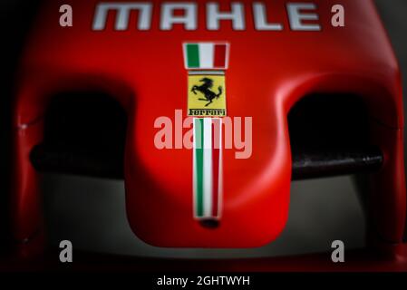 Ferrari SF90 nosecone. 14.11.2019. Championnat du monde de Formule 1, Rd 20, Grand Prix brésilien, Sao Paulo, Brésil, Journée de préparation. Le crédit photo doit être lu : images XPB/Press Association. Banque D'Images