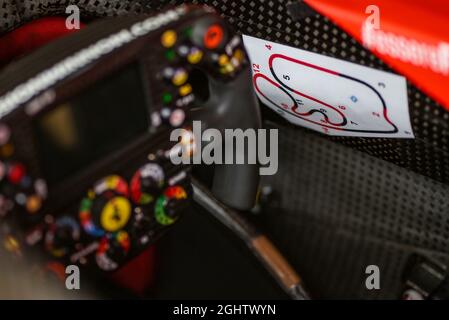 Cockpit Ferrari SF90. 14.11.2019. Championnat du monde de Formule 1, Rd 20, Grand Prix brésilien, Sao Paulo, Brésil, Journée de préparation. Le crédit photo doit être lu : images XPB/Press Association. Banque D'Images