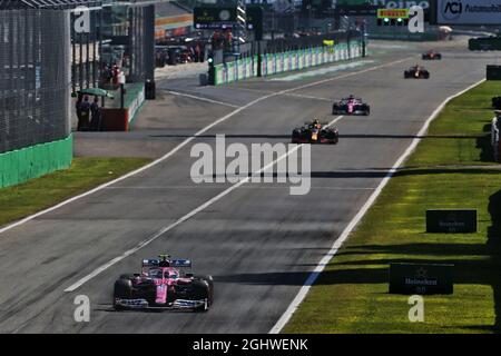 Lawrence Stroll (CDN) Racing point F1 Team investisseur. 05.09.2020. Championnat du monde de Formule 1, Rd 8, Grand Prix d'Italie, Monza, Italie, Jour de qualification. Le crédit photo doit être lu : images XPB/Press Association. Banque D'Images