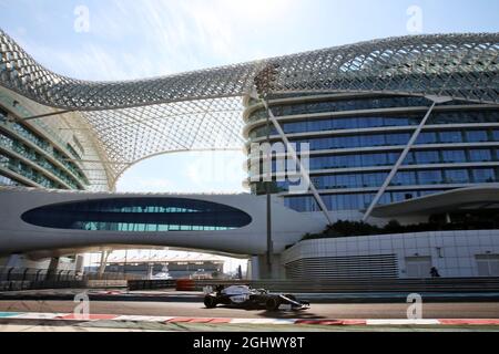 Jack Aitken (GBR) / (KOR) Williams Racing FW43. 15.12.2020. Test de formule 1, circuit Yas Marina, Abu Dhabi, mardi. Le crédit photo doit être lu : images XPB/Press Association. Banque D'Images