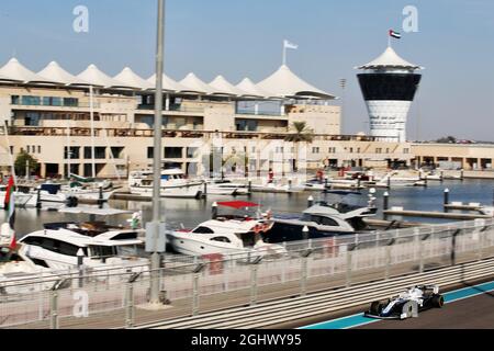 Jack Aitken (GBR) / (KOR) Williams Racing FW43. 15.12.2020. Test de formule 1, circuit Yas Marina, Abu Dhabi, mardi. Le crédit photo doit être lu : images XPB/Press Association. Banque D'Images