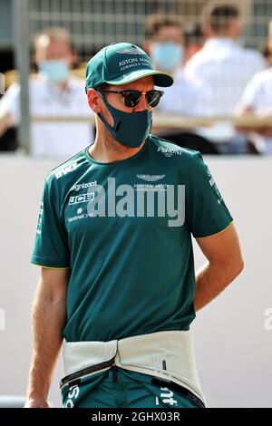 Sebastian Vettel (GER) Aston Martin F1 Team. 12.03.2021. Test de formule 1, Sakhir, Bahreïn, premier jour. Le crédit photo doit être lu : images XPB/Press Association. Banque D'Images