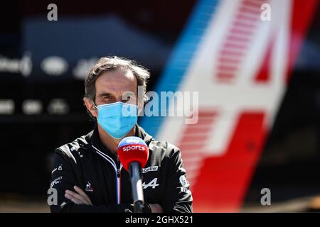 Davide Brivio (ITA) Alpine F1 Team Directeur de course. 30.04.2021. Championnat du monde de Formule 1, Rd 3, Grand Prix portugais, Portimao, Portugal, Journée d'entraînement. Le crédit photo doit être lu : images XPB/Press Association. Banque D'Images