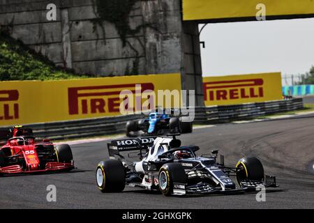 Yuki Tsunoda (JPN) AlphaTauri AT02. 01.08.2021. Championnat du monde de Formule 1, Rd 11, Grand Prix de Hongrie, Budapest, Hongrie, Jour de la course. Le crédit photo doit être lu : images XPB/Press Association. Banque D'Images