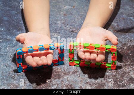 Ensemble De Jouets Sensoriels Hopoter, Soulage Le Stress Et L