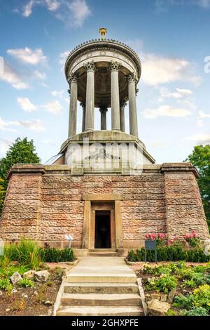 Monument de Burns et jardins commémoratifs, Alloway, Ayr, Écosse, Royaume-Uni Banque D'Images