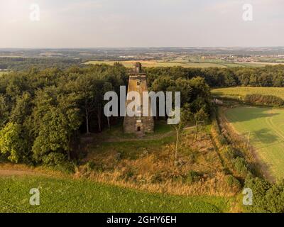 Hoober Stand Folly, Yorkshire du Sud, Angleterre Banque D'Images