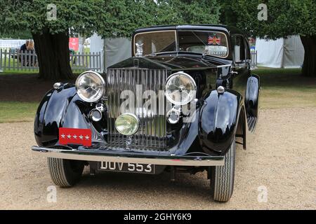 Rolls-Royce Phantom III Airline Limousine (1937), Concours of Elegance 2021, Hampton court Palace, Londres, Royaume-Uni, Europe Banque D'Images