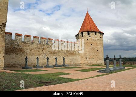 Forteresse de Bender en Transnistrie Banque D'Images