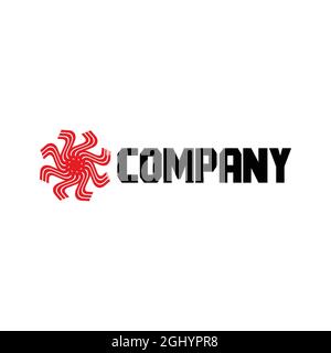 image abstraite simple pour le logo de votre entreprise Illustration de Vecteur