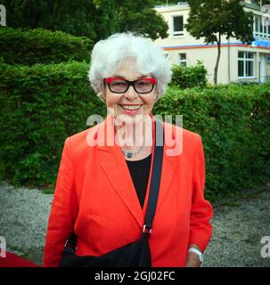 Berlin, Allemagne. 04e septembre 2021. L'actrice Regina Lemnitz, photographiée le 04.09.2021 lors de la première de « choses que je sais pour sûr » au Schlosspark Theatre de Berlin Steglitz. © PAR XAMAX Credit: XAMAX/dpa/Alay Live News Banque D'Images