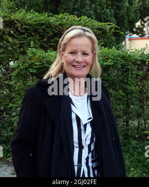 Berlin, Allemagne. 04e septembre 2021. L'actrice Claudia Rieschel, prise le 04.09.2021 lors de la première de « Things I Know for sure » au Schlosspark Theatre de Berlin Steglitz. © PAR XAMAX Credit: XAMAX/dpa/Alay Live News Banque D'Images