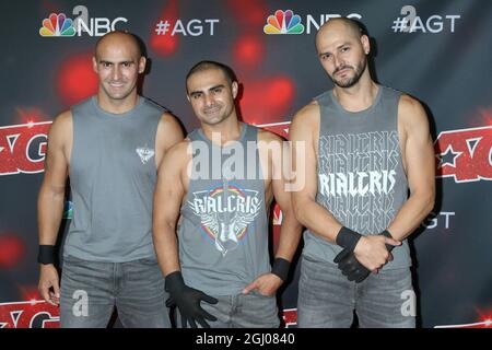 Los Angeles, Californie. 7 septembre 2021. Rialcris à l'arrivée pour L'AMERICA'S GOT TALENT Live Show Red Carpet, Dolby Theatre, Los Angeles, CA 7 septembre 2021. Crédit : Priscilla Grant/Everett Collection/Alay Live News Banque D'Images