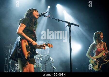 Manchester, Royaume-Uni. 07e septembre 2021. Beabadoobee se produit au Ritz O2 de Manchester sur sa sortie complète de la nuit d'ouverture titre UK tour, Manchester 2021-0 Banque D'Images