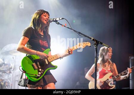 Manchester, Royaume-Uni. 07e septembre 2021. Beabadoobee se produit au Ritz O2 de Manchester sur sa sortie complète de la nuit d'ouverture titre UK tour, Manchester 2021-0 Banque D'Images