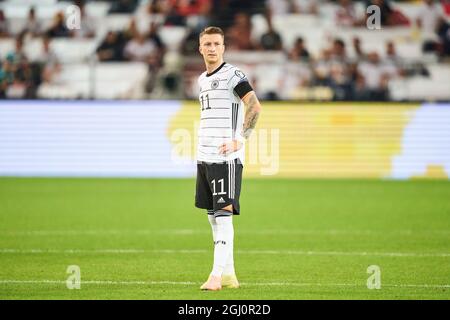 Marco Reus, DFB 11 dans le match ALLEMAGNE - ARMÉNIE 6-0 qualification pour les Championnats du monde 2022, WM Quali, saison 2021/2022, 5 sept. 2021 à Stuttgart, Allemagne. (Armenien) © Peter Schatz / Alamy Live News Banque D'Images