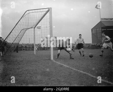 Dartford V Bristol C . 1er janvier 1947 Banque D'Images