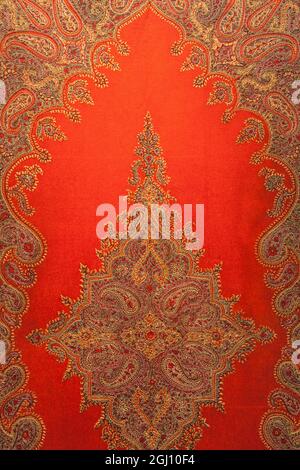 Azerbaïdjan, Bakou. Promenade de Bulvar, intérieur du musée du tapis. Banque D'Images