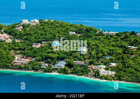 Magens Bay, St. Thomas, Îles Vierges américaines. Banque D'Images