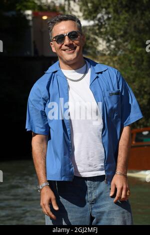 Venise, Italie. 08 septembre 2021. 78e Festival du film de Venise 2021, giorno 8 - Filippo Timi Credit: Independent photo Agency/Alay Live News Banque D'Images