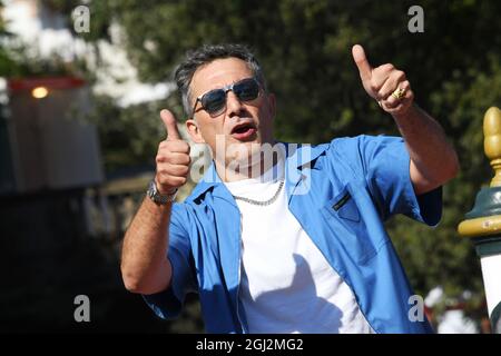 Venise, Italie. 08 septembre 2021. 78e Festival du film de Venise 2021, giorno 8 - Filippo Timi Credit: Independent photo Agency/Alay Live News Banque D'Images