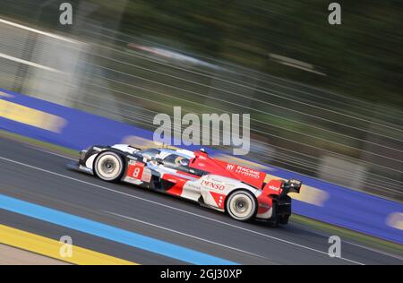 LE MANS 24 heures 2021 - Toyota Racing team - Toyota GR010 HYBRIDE Banque D'Images