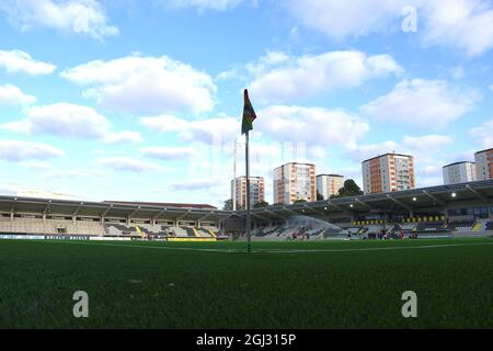 Göteborg, Suède. 08 septembre 2021. Bravida Arena avant le deuxième tour de qualification de l'UEFA Womens Champions League entre BK Hacken et Valerenga IF à l'arène Bravida de Göteborg, Suède crédit: SPP Sport Press photo. /Alamy Live News Banque D'Images